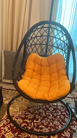 Cozy Yellow Hanging Chair for Sale
