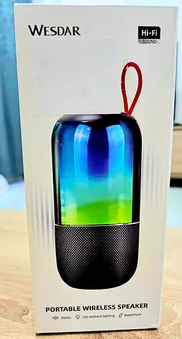 [SPECIAL PRICE] Wesdar Portable Wireless Speaker with Hi-Fi Sound Waterproof Stereo