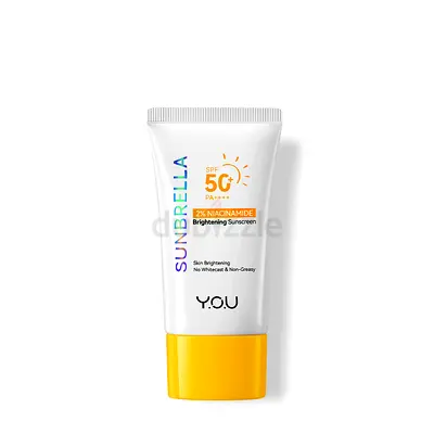 Y.O.U SUNBRELLA 2% Niacinamide Brightening Sunscreen SPF50+ PA++++ - 30ML