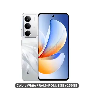 realme C71 8GB+256GB ホワイト realme C71 Smartphone 8+256GB, 6000mAh Battery, 45W Fast Charge