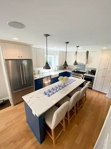 Beautiful Modern Kitchen with Elegant Island