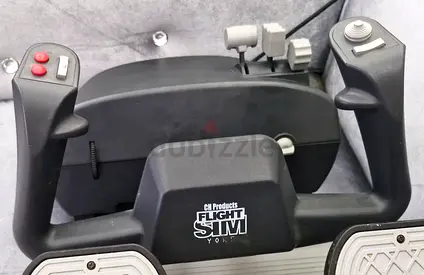 Realistic Flight Simulator Control Yoke for Gaming