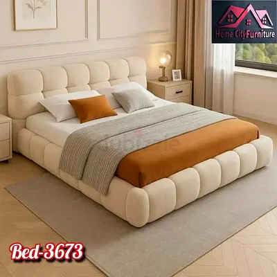 Elegant Modern Bed Frame - Bed-3673