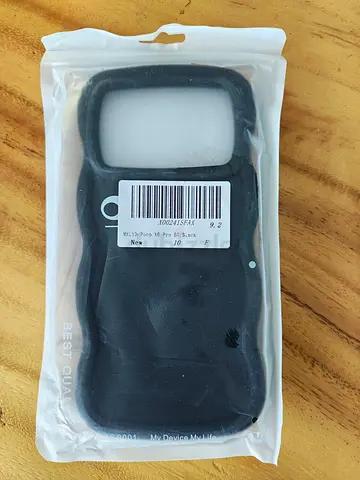 Premium Black Phone Case for Poco X6 Pro