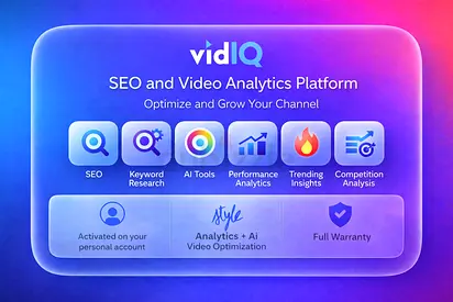 vidIQ Boost Plan – YouTube Growth  SEO Tools