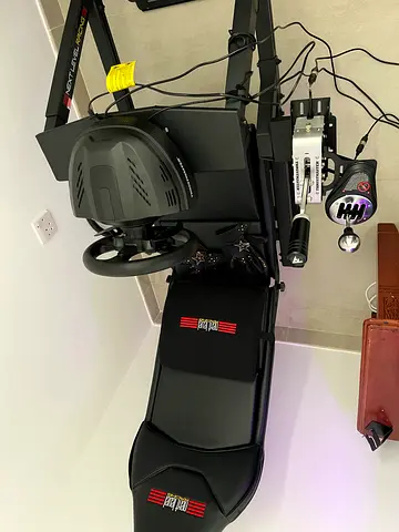 Thrustmaster Full Sim Racing Setup + Next Level Racing Seat | All Metal
