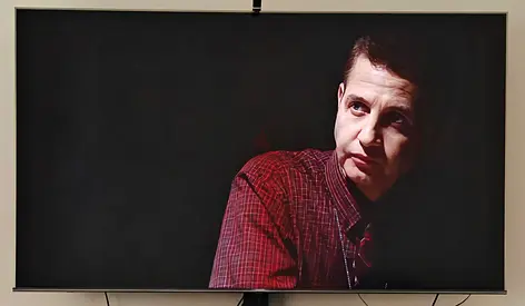 Used Hisense 85 inch TV A7HQ QLED 4K Smart TV With Quantum Dot, Dolby Vision  Atoms