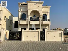 Luxury Villa for Sale in Al Zahya – Ajman | 7 Master Bedrooms + Rooftop Seating | Prime Location o
