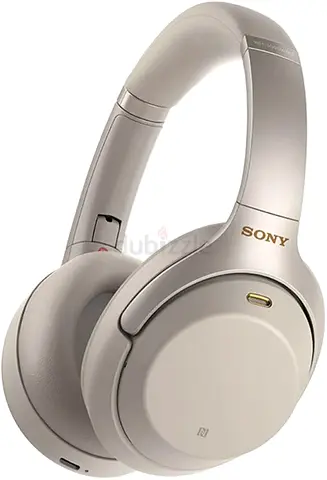 Sony WH-1000XM3 Wireless Noise-Cancelling Bluetooth Over-Ear Headphones with Mic for phone call