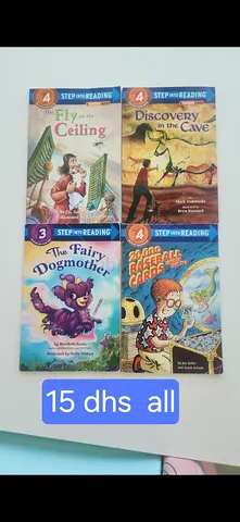 Set of Childrens Step into Reading Books