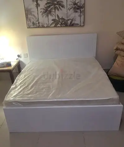 Modern White Bed Frame for Sale