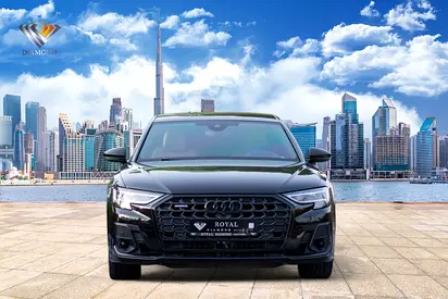 4,600 PM | 0% Down-Payment |  Warranty+Service I MEGA SALE. A8 L Black Edition SLine-55-TFSI Quattro