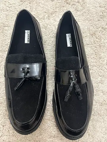 Shoes men black size 45