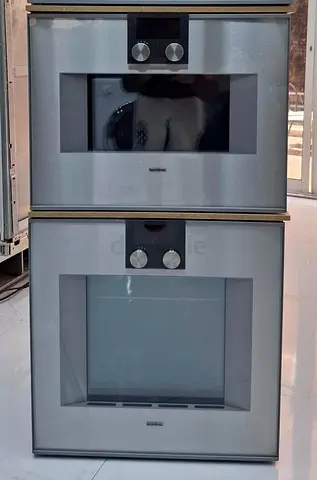 Gaggenau latest model series 400 electric oven  microwave set built-in integrated model 60cm