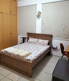 Fully furnished bedroom for single person Man on monthly rental basis near Citibank Abu Dhabi