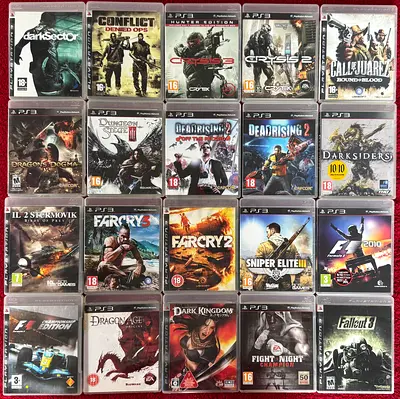 PS3 games 55dhs