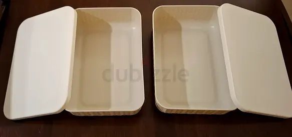2 Containers With Loose Lid ٢ حاوية مغ غطاء غير محكم الغلق