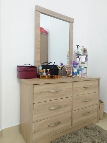 Stylish and Functional Dresser with Mirror
