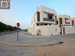 Modern corner villa on two streets with a contemporary design and luxurious finishes, priced inclusi
