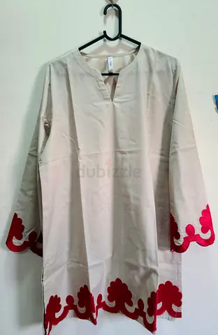 Ethnic suit with Red Embroidery full suit