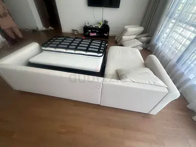 Looks great Condition Ikea Gronlid L Shape sofa Bed with storage