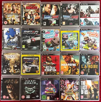 PS3 games 75 dhs