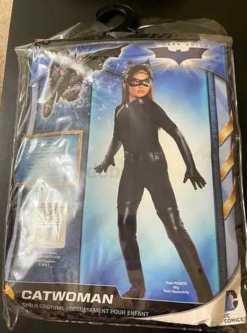 Catwoman costume for girl 3-4 years
