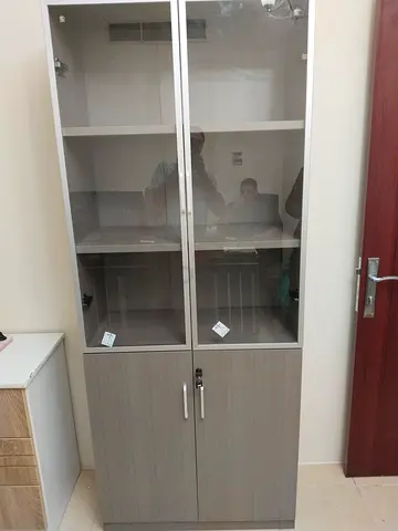 Elegant Glass-Front Cabinet for Modern Spaces