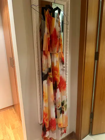 Elegant Floral Maxi Dress