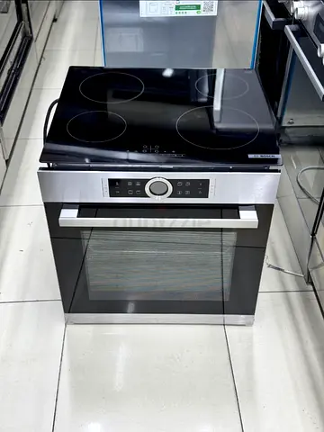Bosch latest model series 8 electric oven and electric cooktop set built-in integrated  model