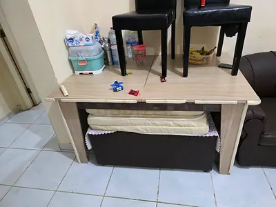 Dining table with chair