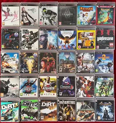 PS3 games 65 dhs