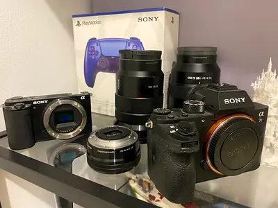 Sony Camera Collection – Photography urgently need to sell can be sold separately