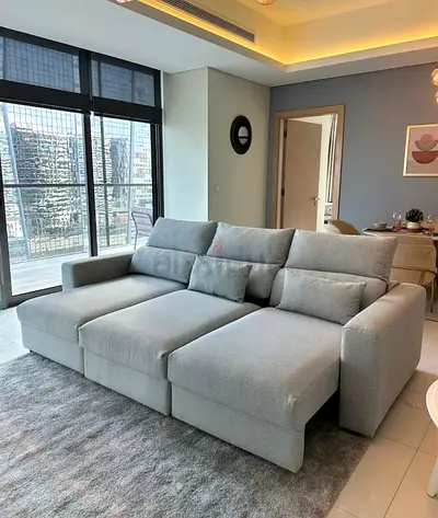 Selling in excellent Condition Ikea Eskelstuna Sofa Bed with Storage