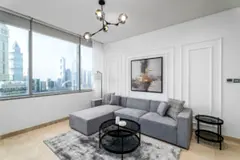Elegant 1BR With Stunning View of Park Avenue| Free full cleaning service