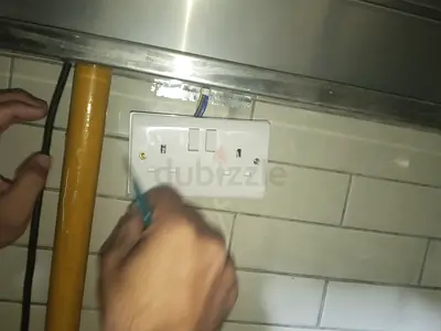 Professional Electrical work team