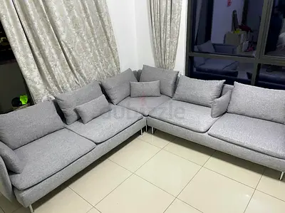 Great Condition IKEA Sodhremn Corner Sofa Light gray