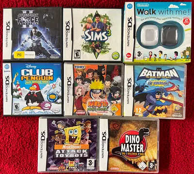 Ds games 65 dhs