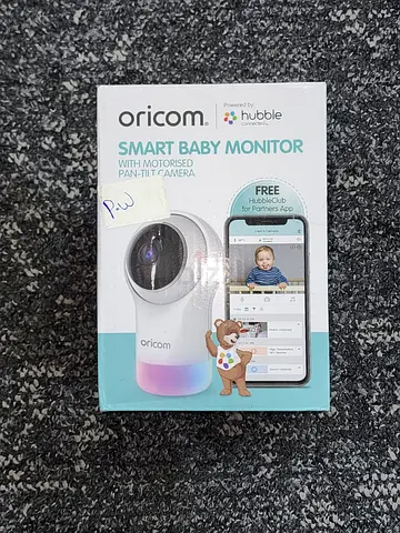 Oricom Smart Baby Monitor - With Motorised Pan-Tilt Camera