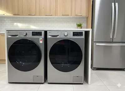 LG latest version separate washer dryer set