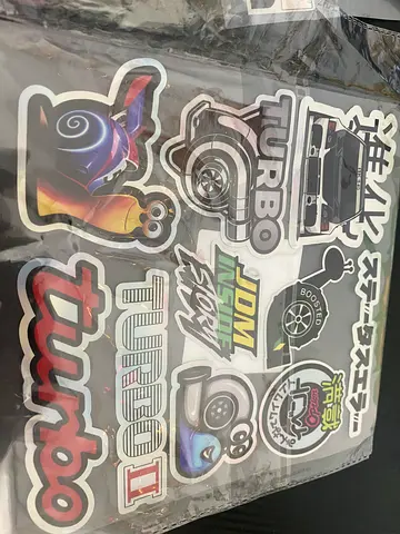 Cool Turbo Stickers for Kids
