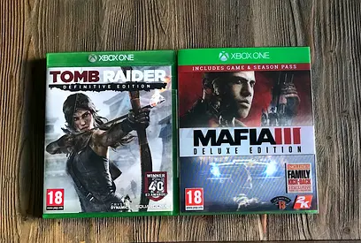 Tomb Raider Definitive Edition - MAFIA III Deluxe Edition.