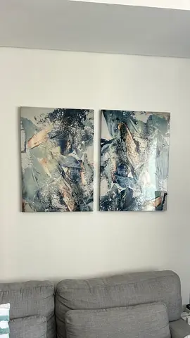 Stunning Abstract Wall Art Duo
