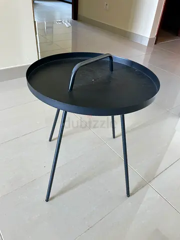 JYSK black metallic side table