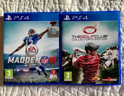 NFL Madden 16 - The Golf Club Collectors Edition.