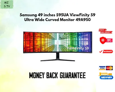 Samsung 49 inches S95UA ViewFinity S9 Ultra Wide Curved Monitor 49A950