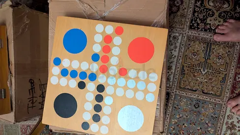 Classic Wooden Ludo Board Game