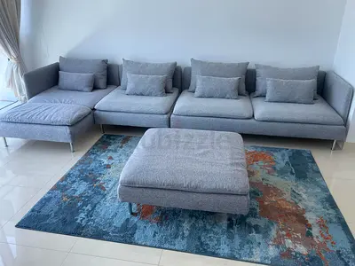 Almost new IKEA Sodhremn Sofa light gray