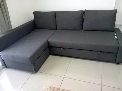 Ikea Sofa cum bed storage  No marks on damage  Is like new Condition  If you want contact me  10/10