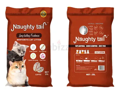 NAUGHTY TAIL Clumping Cat Litter